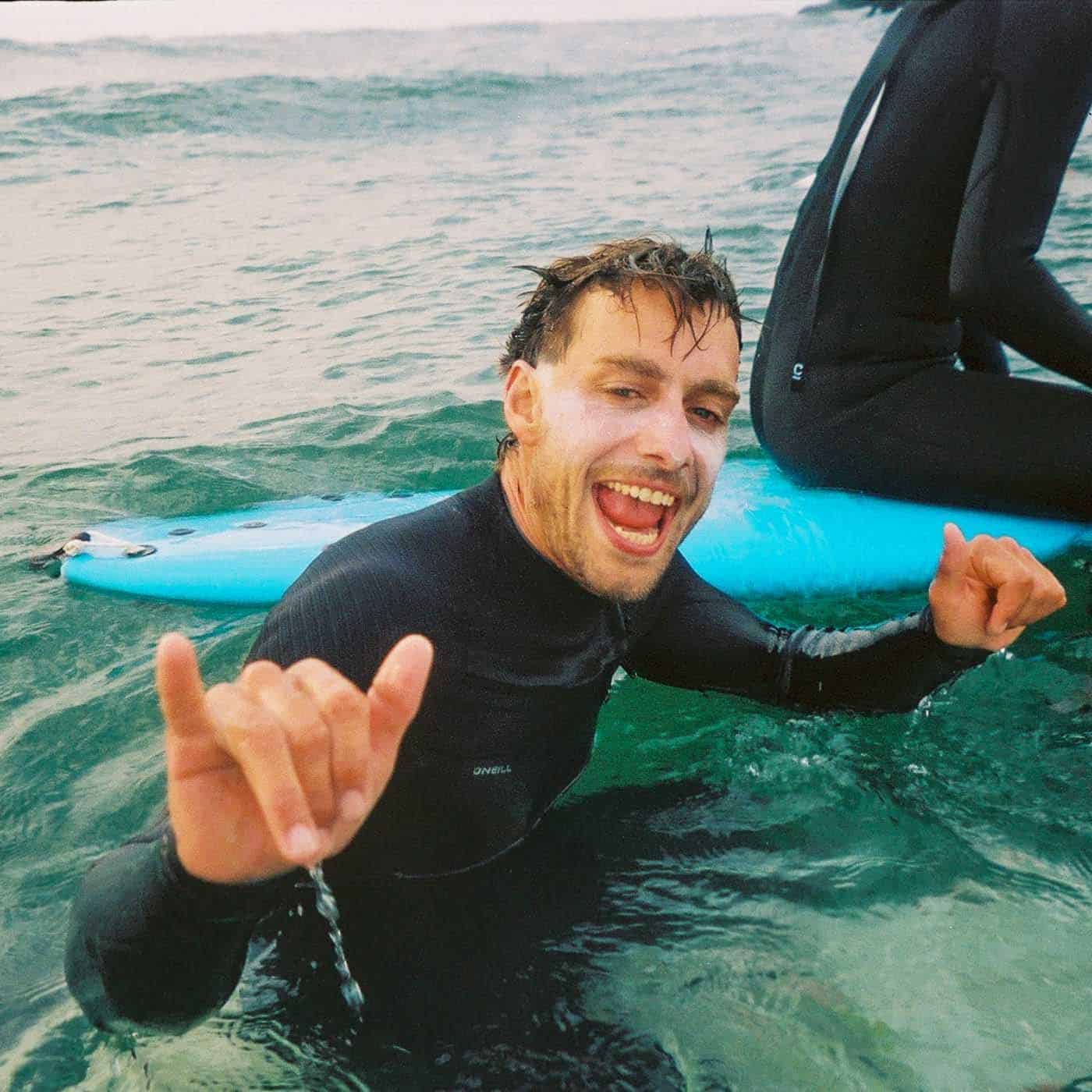 Fun in the surf at Yume Surfcamps