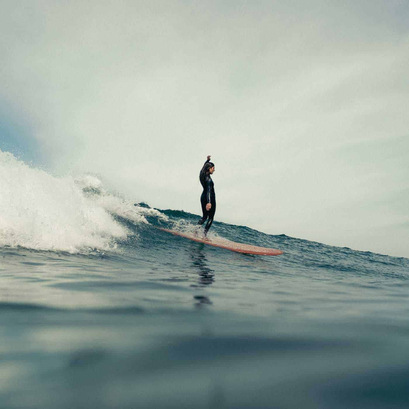 Surfing at Surf Spirit's Habitat Algarve