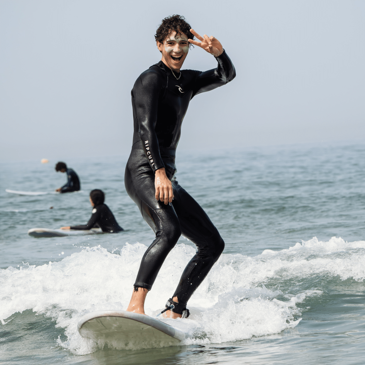 A surfer at Amayour Surf & Yoga - Morocco