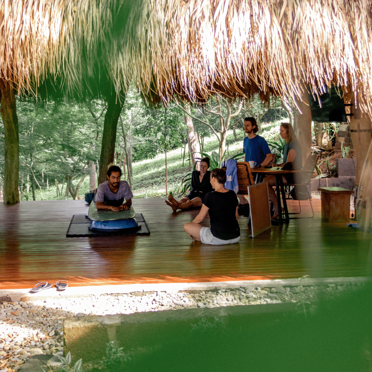 Surf coaching at Verdad Nicaragua