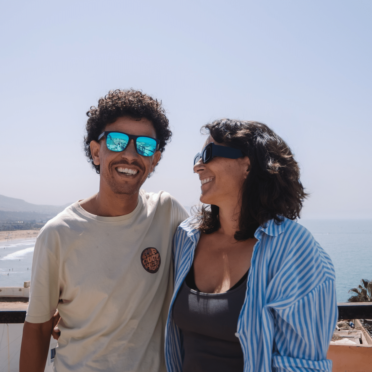 Shiraz & Mhand Ksaiba - Founders of Amayour Surf & Yoga